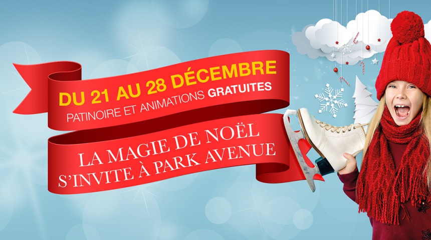 Venez fêter noël chez Park Avenue !