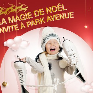 Le père Noël s’invite à Park Avenue