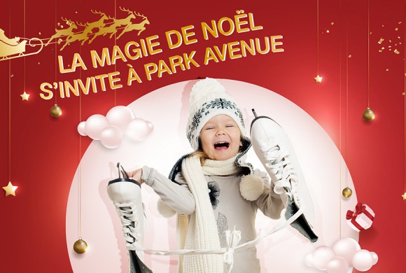 Le père Noël s’invite à Park Avenue