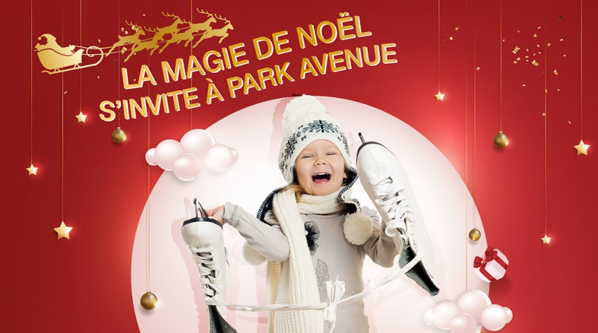 Le père Noël s’invite à Park Avenue