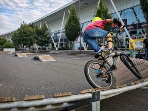 parcours vélo événement rentrée chez Park avenue 